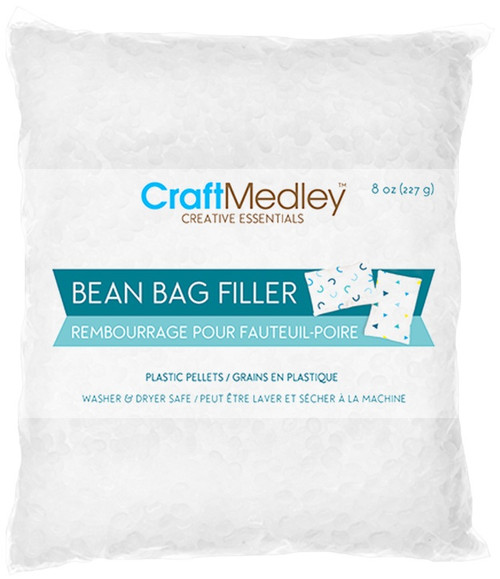 Craft Medley Plastic Pellet Bean Bag Fill-8oz - GC200 - 775749248173