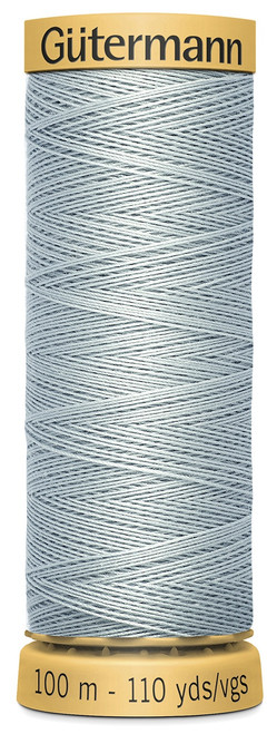5 Pack Gutermann Natural Cotton Thread 110yd-Light Tile Blue 103C-7510 - 077780011168