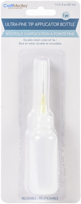 Craft Medley Ultra Fine-Liner Applicator Bottle 30ml-Empty - PB224 - 775749244441