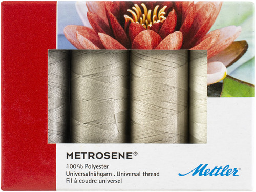 Mettler Metrosene Thread Kits 4/Pkg-Beige ME49161-BEIGE - 7630035813738