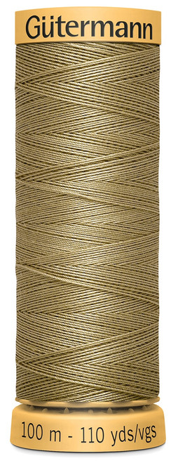 5 Pack Gutermann Natural Cotton Thread 110yd-Dover Beige 103C-2700 - 077780010253