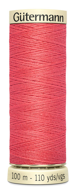 6 Pack - Gutermann Sew-All Thread 110yd-Coral Red - 100P-378 - 077780008007