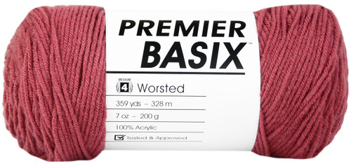 Premier Basix Yarn-Rose 1115-11 - 847652085982