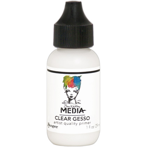 Dina Wakley Media Gesso 1oz Tube-Clear - MDQ54177 - 789541054177 Dina Wakley Media Gesso 1oz Tube-Clear - MDQ54177 - 789541054177