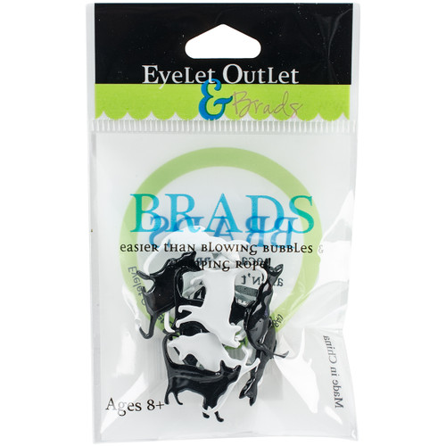 Eyelet Outlet Shape Brads 12/Pkg-Silhouette Cat - QBRD2-16 - 810787023761 Eyelet Outlet Shape Brads 12/Pkg-Silhouette Cat - QBRD2-16 - 810787023761