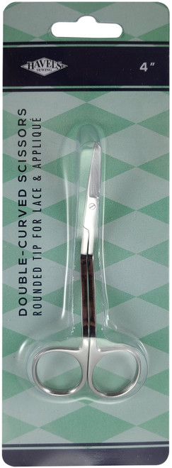 Havel's Double-Curved Lace & Applique Scissors 4"-Rounded Tips 33017 - 736370330170