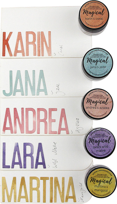 Lindy's Stamp Gang Magicals .25oz 5/Pkg-Alexandra's Artist - MAGICAL-15 Lindy's Stamp Gang Magicals .25oz 5/Pkg-Alexandra's Artist - MAGICAL-15