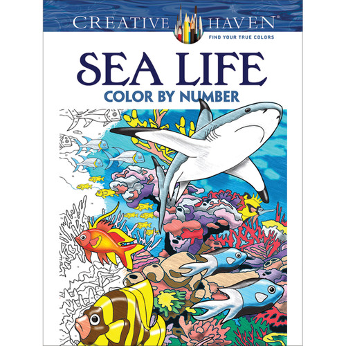 Creative Haven: Sea Life Coloring Book-Softcover B6797953 - 97804867979539780486797953