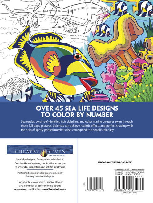 Creative Haven: Sea Life Coloring Book-Softcover - B6797953 Creative Haven: Sea Life Coloring Book-Softcover - B6797953