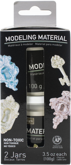 Prima Marketing Re-Design Air Dry Modeling Material 2/Pkg-3.5oz Each - 642136 - 655350642136