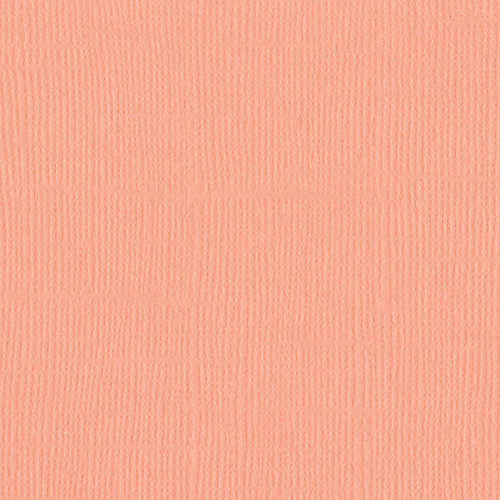 25 Pack Bazzill Mono Cardstock 12"X12"-Coral Cream/Canvas MONO12-5048 - 846523050487