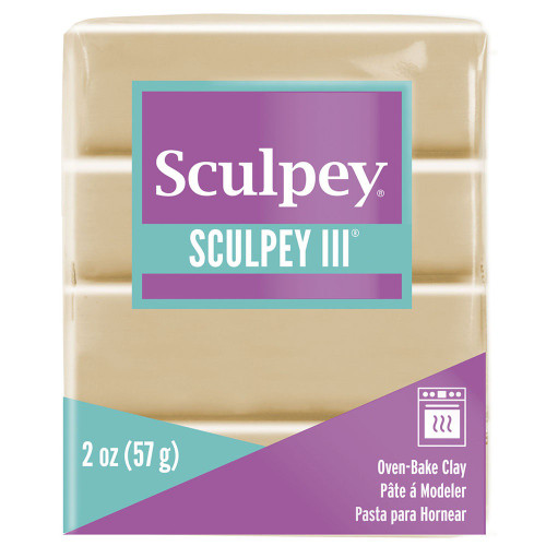 Sculpey III Oven-Bake Clay 2oz-Tan - S302-301