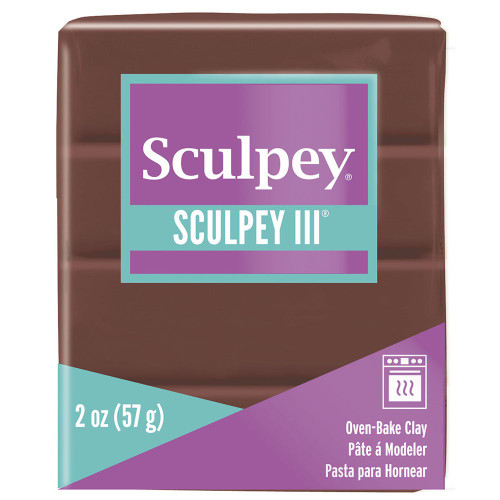 Sculpey III Oven-Bake Clay 2oz-Chocolate - S302-053