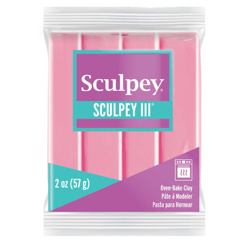 Sculpey III Oven-Bake Clay 2oz-Dusty Rose - S302-303 - 715891113035