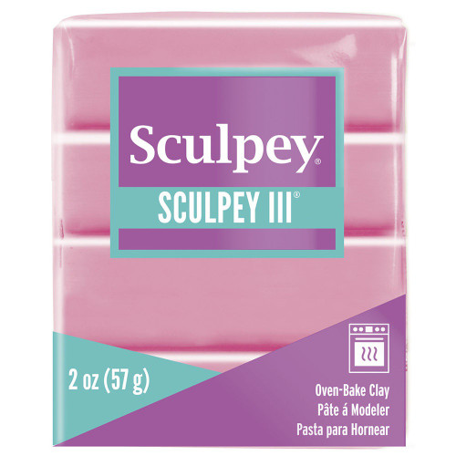 Sculpey III Oven-Bake Clay 2oz-Dusty Rose S302-303