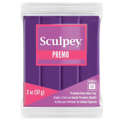 Sculpey Premo Polymer Clay 2oz-Purple - PE02-5513