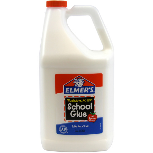 Elmer's Washable White School Glue-1 Gallon -E340