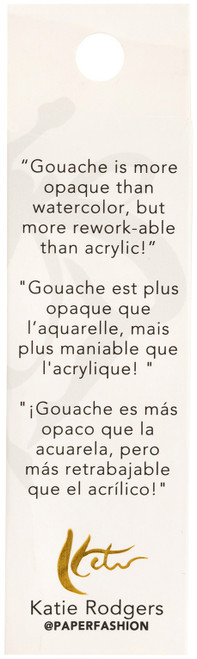 Paper Fashion Gouache Paint .68oz-Seawater Blue - ACPFG349-49334 Paper Fashion Gouache Paint .68oz-Seawater Blue - ACPFG349-49334