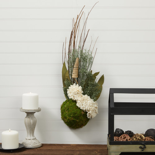 FloraCraft Floral Desert DryFoM Half Ball-3.8"X7.8" - FOBA8 FloraCraft Floral Desert DryFoM Half Ball-3.8"X7.8" - FOBA8