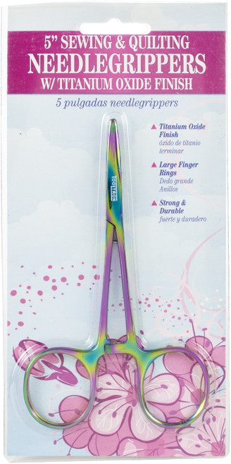 Tool Tron Needle Grippers W/Titanium Oxide Finish-5" - 442 - 781898004423