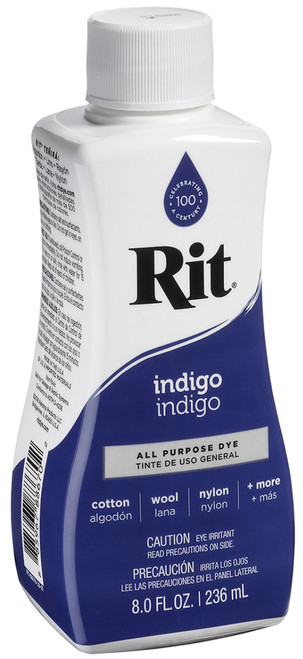 Rit Dye Liquid-Indigo - 8-88670 Rit Dye Liquid-Indigo - 8-88670