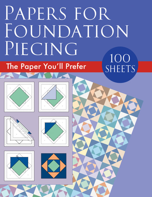 C&T Publishing Papers For Foundation Piecing 100/Pkg-8.5"X11" 20538 - 97815647725419781564772541