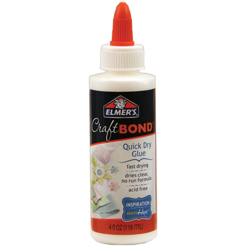 Elmer's CraftBond(R) Quick Dry Glue-4oz - E6001 - 026000060011