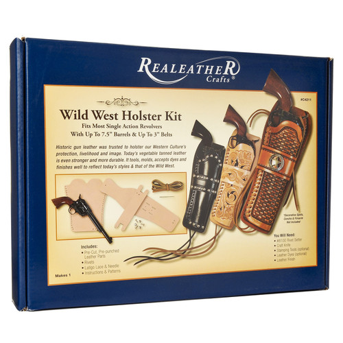 Realeather(R) Crafts Wild West Holster Kit- - C4211-00 Realeather(R) Crafts Wild West Holster Kit- - C4211-00