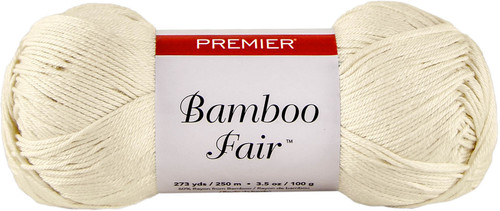 Premier Yarns Bamboo Fair Yarn-Ivory 1077-02 - 847652073286