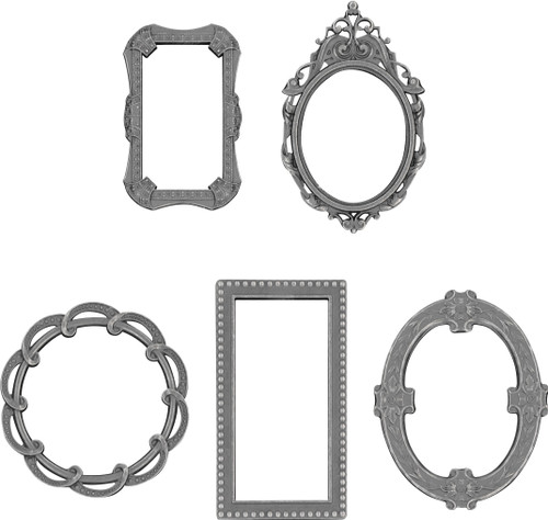 Idea-Ology Metal Deco Frames-5/Pkg TH93792