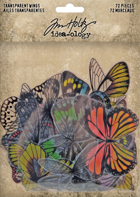 Idea-Ology Transparent Acetate Wings-72/Pkg - TH93785 - 040861937855