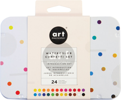 Prima Marketing Art Philosophy Watercolor Confetti Set642440 - 655350642440