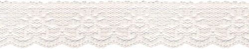 Simplicity Vertical Lace 1-1/4"X12yd-White 186 2482-030
