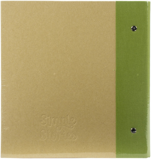 Simple Stories Sn@p! Binder 6"X8"-Green - SNAP6X8-10772 Simple Stories Sn@p! Binder 6"X8"-Green - SNAP6X8-10772