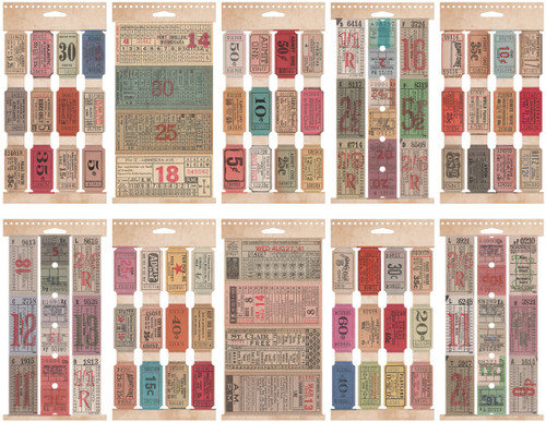 Idea-Ology Ticket Book 104/Pkg-Ticket Book - TH94036