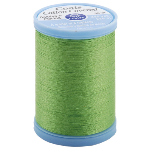 3 Pack - Coats Cotton Covered Quilting & Piecing Thread 250yd-Lime Green - S925-6840 - 073650806360