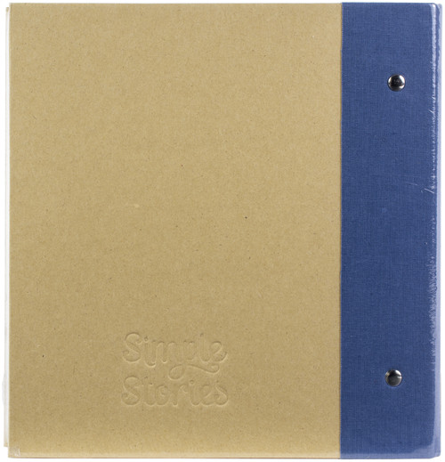 Simple Stories Sn@p! Binder 6"X8"-Navy - SNAP6X8-10773 Simple Stories Sn@p! Binder 6"X8"-Navy - SNAP6X8-10773