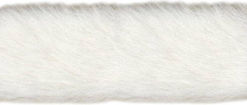 Simplicity Fur Trim 2"X6yd-White - 186 8783-030