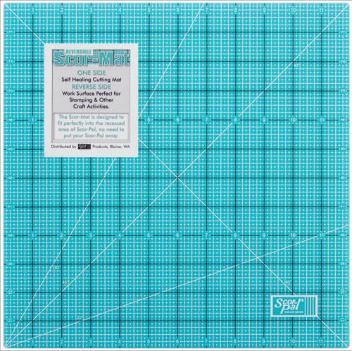 Reversible Scor-Mat 12"X12"-Imperial SP401 - 718122189243