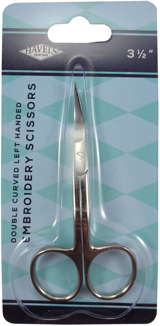 Havel's Double-Curved Embroidery Scissors 3.5"-Left-Handed -40040 - 736370400408