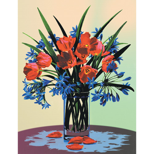 Royal Paint By Number Kit Artist Canvas Series 9"X12"-Floral Still Life - PCS-2