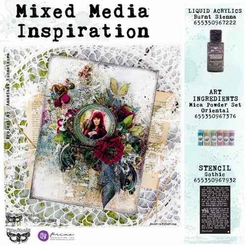 Finnabair Art Alchemy Liquid Acrylic Paint 1 Fluid Ounce-Burnt Sienna - AALAP-67222 Finnabair Art Alchemy Liquid Acrylic Paint 1 Fluid Ounce-Burnt Sienna - AALAP-67222