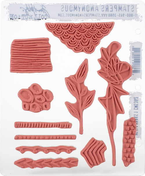 Tim Holtz Cling Stamps 7"X8.5"-Media Marks #1 - CMS-362 Tim Holtz Cling Stamps 7"X8.5"-Media Marks #1 - CMS-362