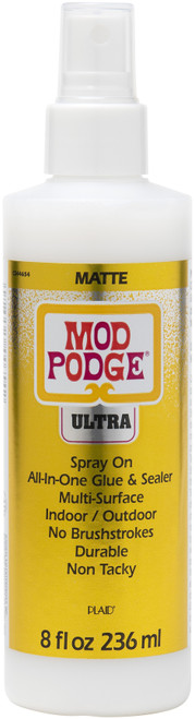 Mod Podge Ultra Matte Spray On Sealer-8oz -CS44654 - 028995446542