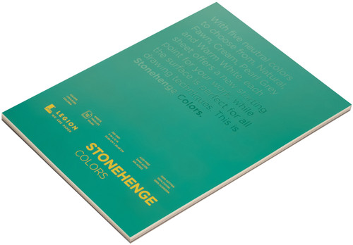 Stonehenge Aqua Block Coldpress Pad 9"X12" 10 Sheets/Pkg-White 300lb - SQC300WH