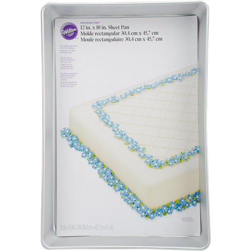 Wilton Performance Cake Pan-Sheet 12"X18"X2" W182 - 070896211828