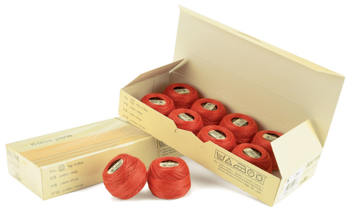 10 Pack - DMC Pearl Cotton Ball Size 8 87yd-Medium Coral - 116 8-350 - 077540041992 10 Pack - DMC Pearl Cotton Ball Size 8 87yd-Medium Coral - 116 8-350 - 077540041992