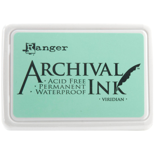 Ranger Archival Ink Pad #0-Viridian AIP-30669 - 789541030669