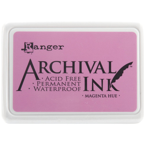 Ranger Archival Ink Pad #0-Magenta Hue - AIP-30614 - 789541030614 Ranger Archival Ink Pad #0-Magenta Hue - AIP-30614 - 789541030614