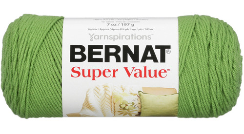Bernat Super Value Solid Yarn-Lush - 164053-53246 - 057355339330